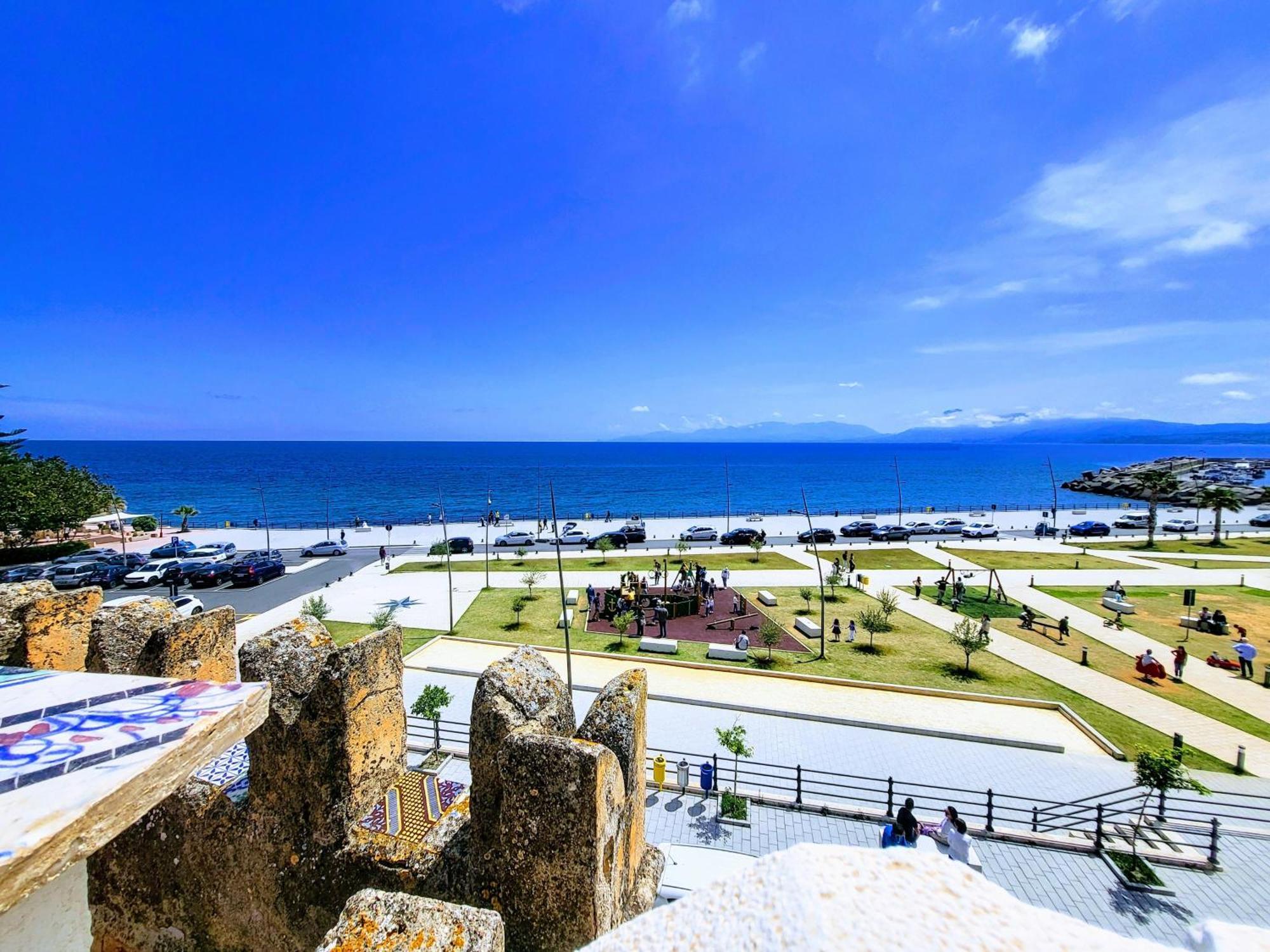 Ferienwohnung Seafront House Gabbiano Azzurro Santa Flavia Exterior foto
